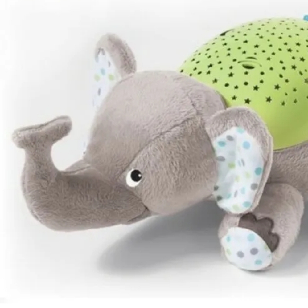 Swaddle me elephant toy baby soother light up plush like new